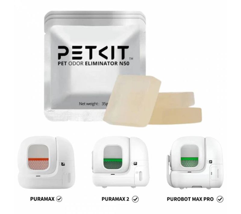 N50 1.0 Désodorisants Pour Litière Automatique Lot De 3