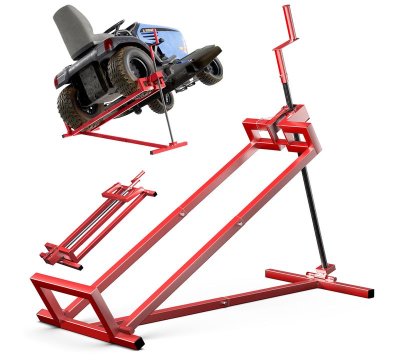 Leve Tracteur Tondeuse Supporte 400 Kg Max