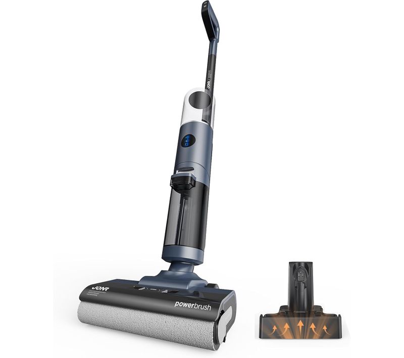 ED12 Pro Aspirateur Laveur Sans Fil 3 en 1,Aspirateur Sec et Humide,40 Minutes