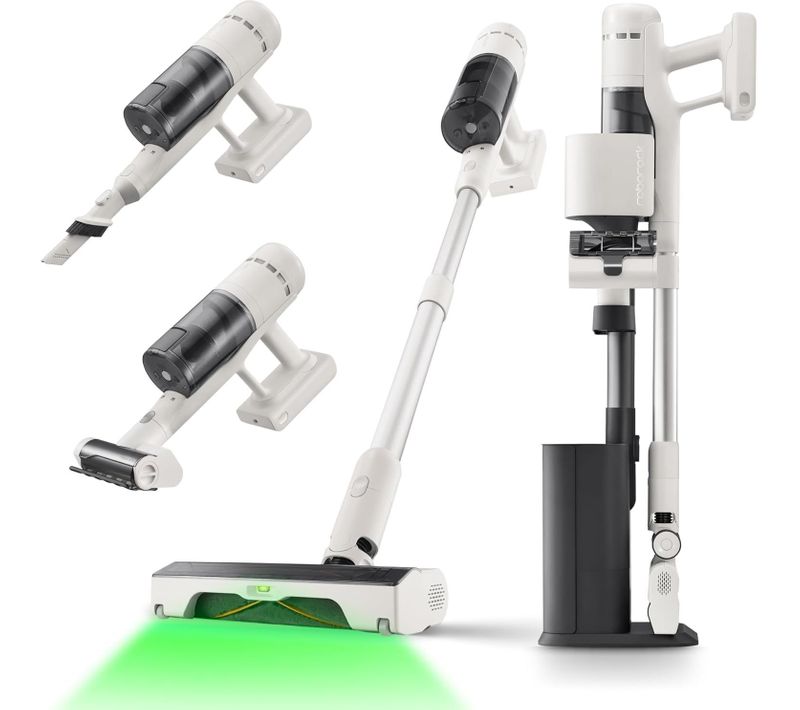 H60 Hub - Aspirateur Balai Sans Fil Avec Station De Vidage Automatique - Batterie Amovible 60 Min