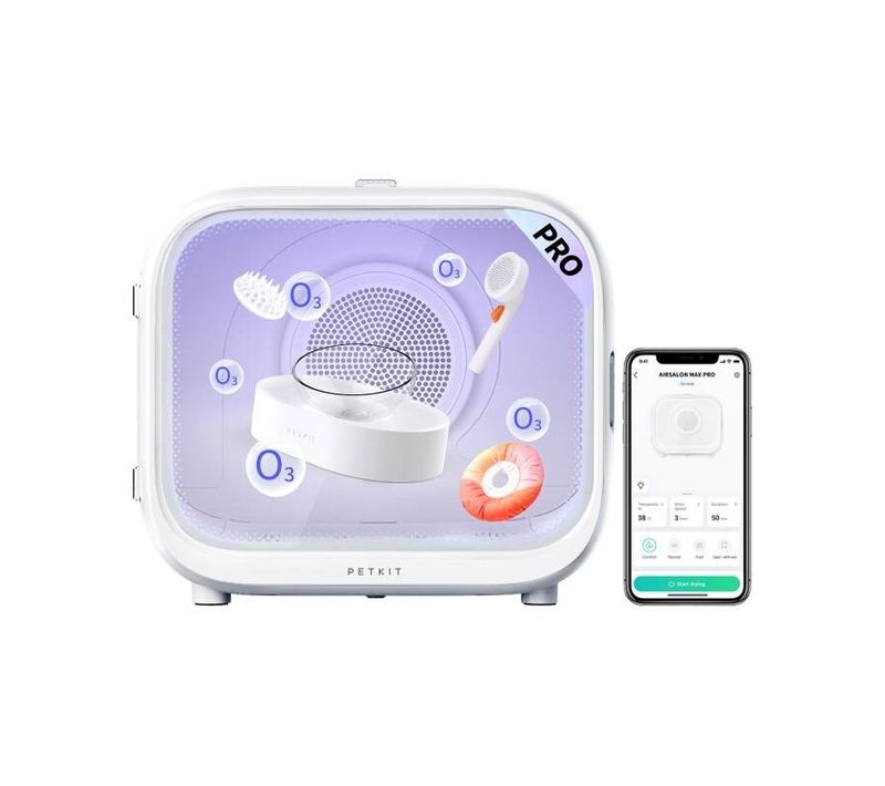 Airsalon Max Pro Séchoir Automatique Pour Chiens, Chats, 60l