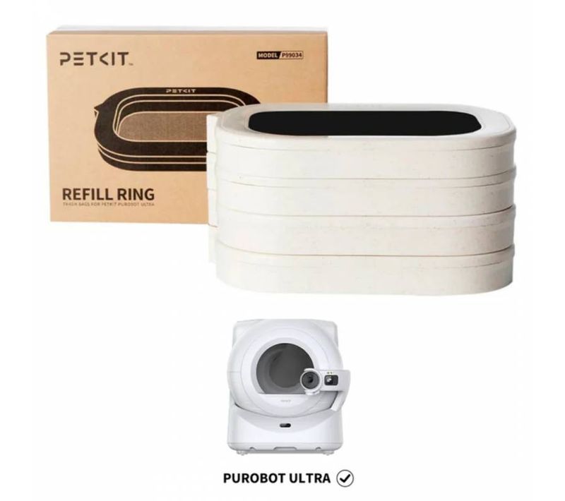 Recharges Sacs Poubelle Pour Litière Automatique Lot De 3