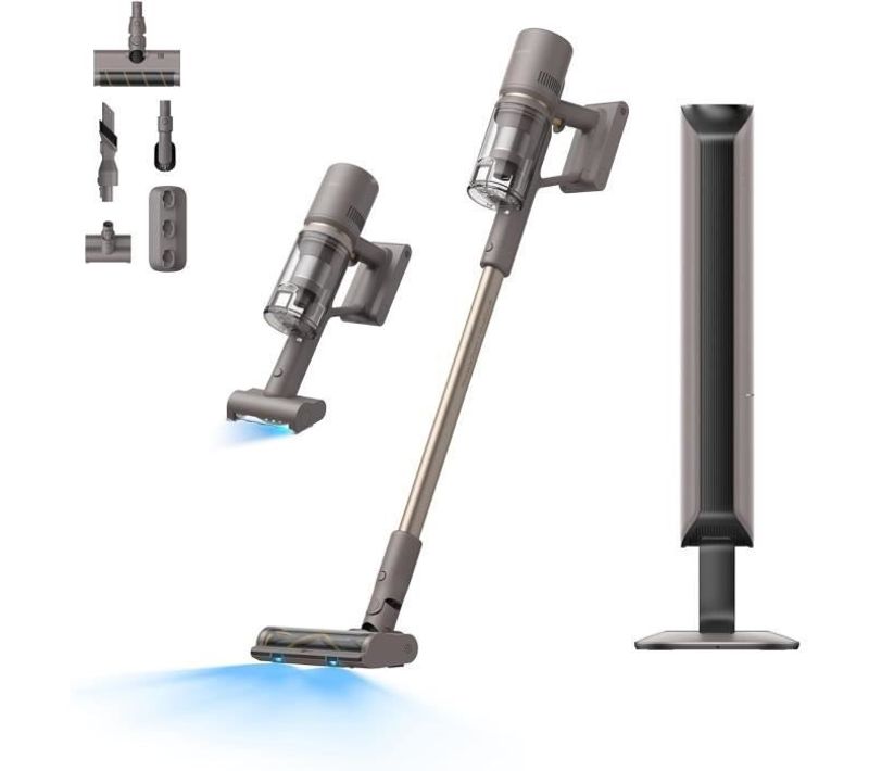 New Aspirateur Balai Sans Fil Dreame Z10 Station Avec Auto Vidage - 90 Min D'autonomie