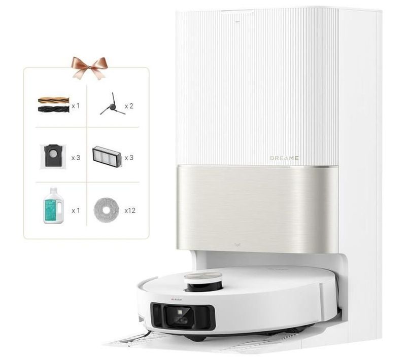 Robot Aspirateur Laveur  X50 Ultra - 220 Mn Autonomie - 20 000 Pa - Auto-nettoyage