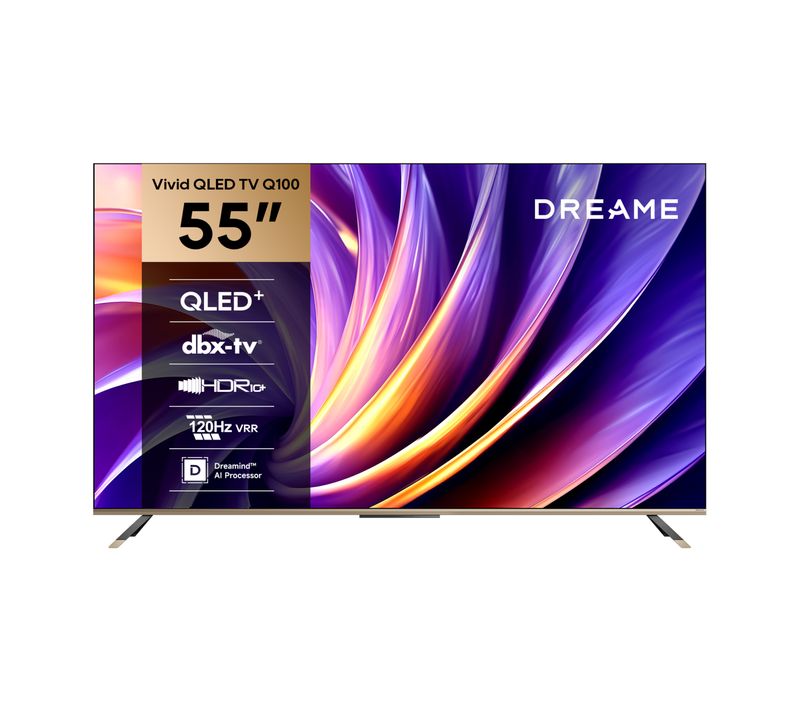 Téléviseur HD 55'' 140 cm DREAME DRTVQ10055N - 4K - Smart TV