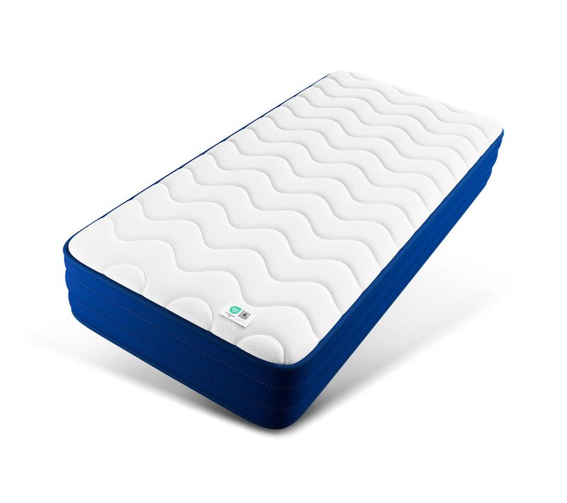 Matelas Ressorts Ensachés,160x200 Cm,22 Cm,7 Zones,dureté Moyenne H3