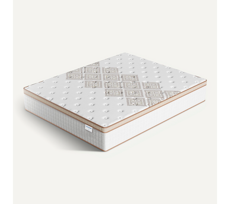 Matelas hybride 180x200 cm ERRAKIS accueil mousse épaisseur 28 cm