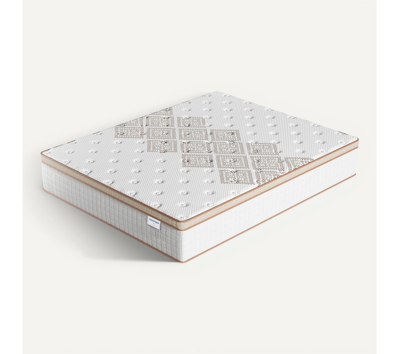 Matelas hybride 140x200 cm ERRAKIS accueil mousse épaisseur 28 cm
