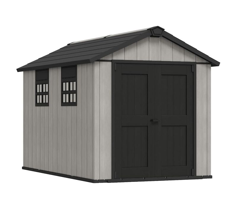 Abri De Jardin En Résine Keter 8m² - Oakland Brossium® 751 - Gris