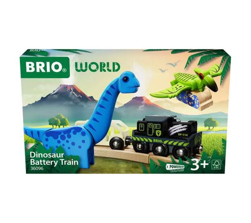 Brio 36096 - Train Dinosaure à Batterie Pour Enfants De 3 Ans Et Plus