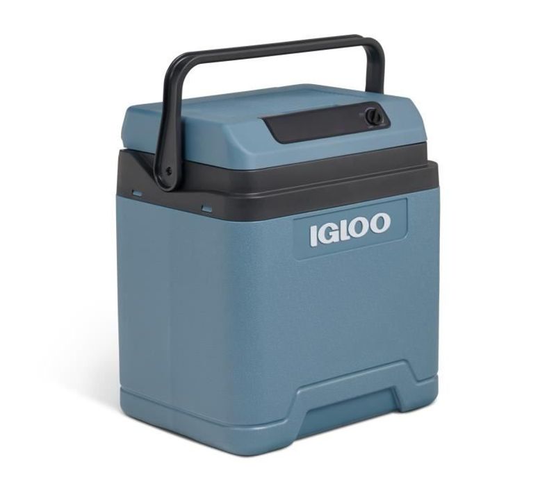 Glaciere Électrique - Igloo - Ie27 - 12 V - 230 V - Modern Bleu - 26 L