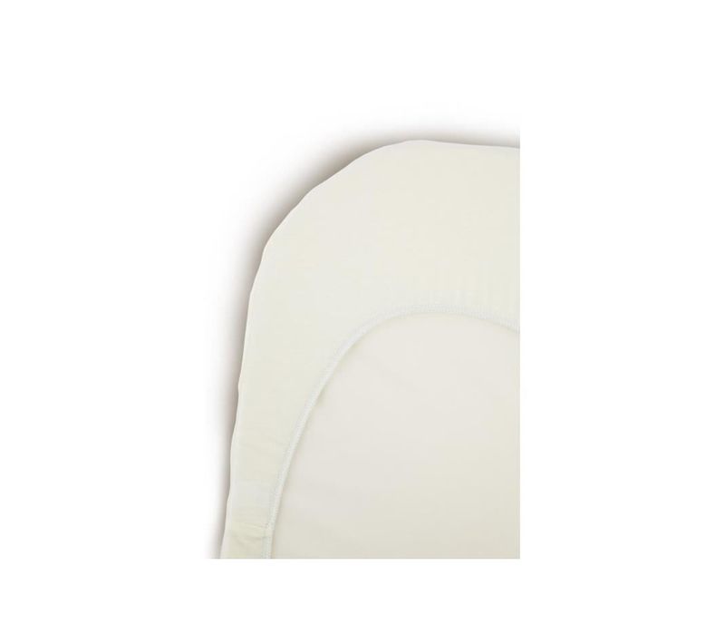 Drap Housse Pour Berceau Babybjorn Blanc Organic