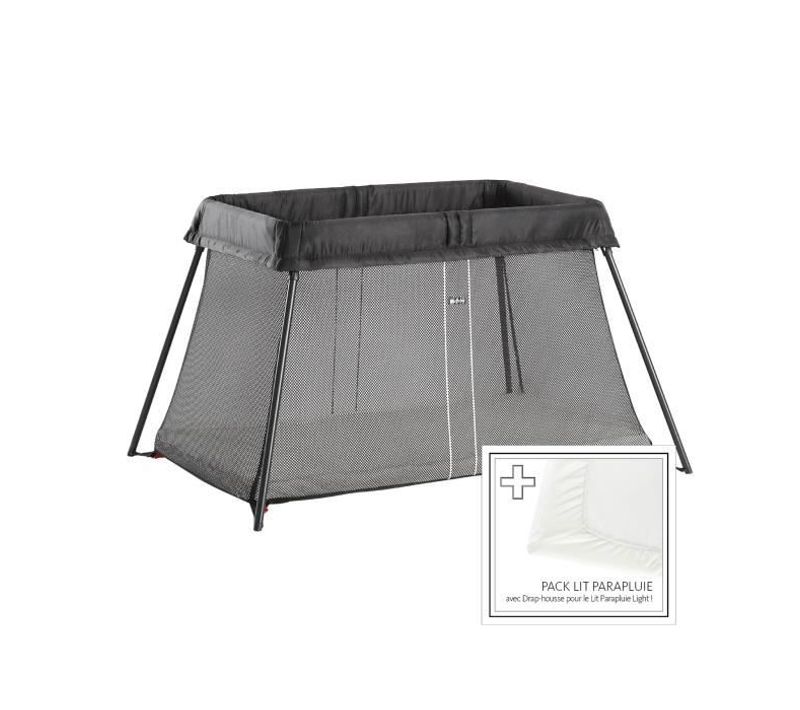 Lit Parapluie + Drap-housse