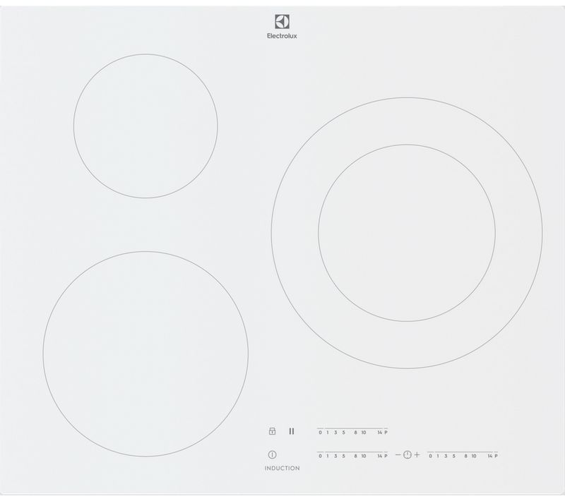 Table De Cuisson à Induction 59cm 3 Feux 7350w Blanc - Lit60342cw