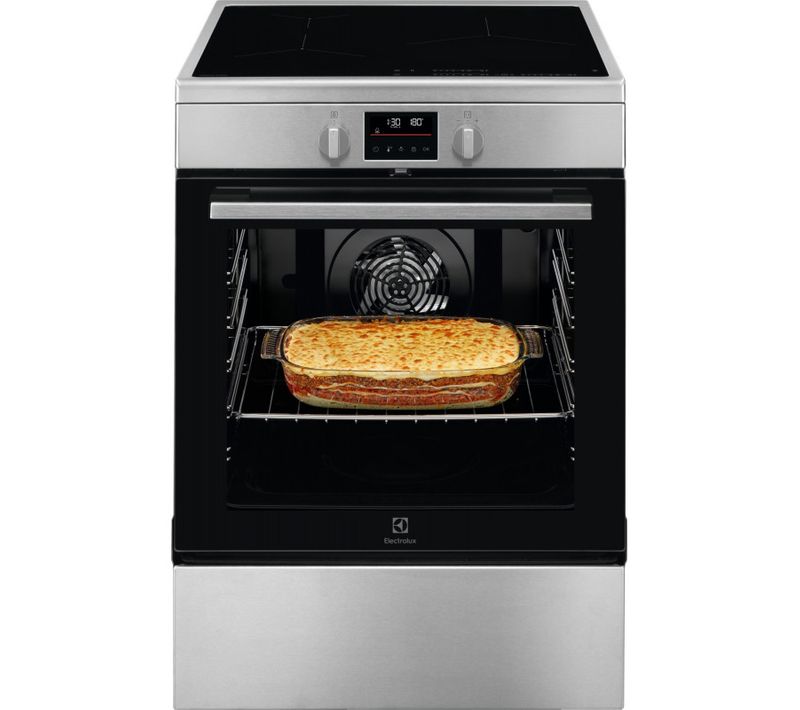 Cuisinière Induction 3 foyers Multifonctions 73l Pyrolyse Inox - Lki64890bx