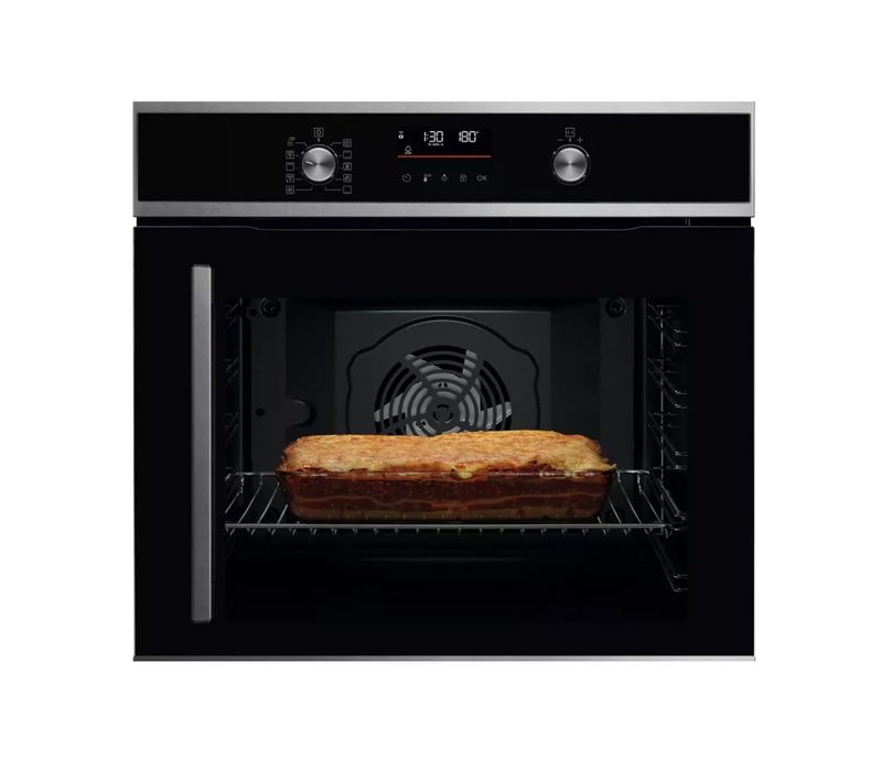 Four Encastrable Multifonctions 72l Pyrolyse - porte à ouverture latérale - Eof6p46rx