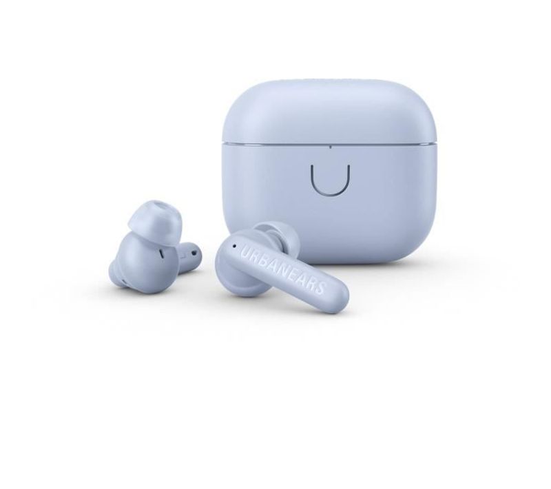 Ecouteurs Sans Fil Bluetooth - Urban Ears Boo Tip - Slightly Blue - 30h D'autonomie - Bleu Clair