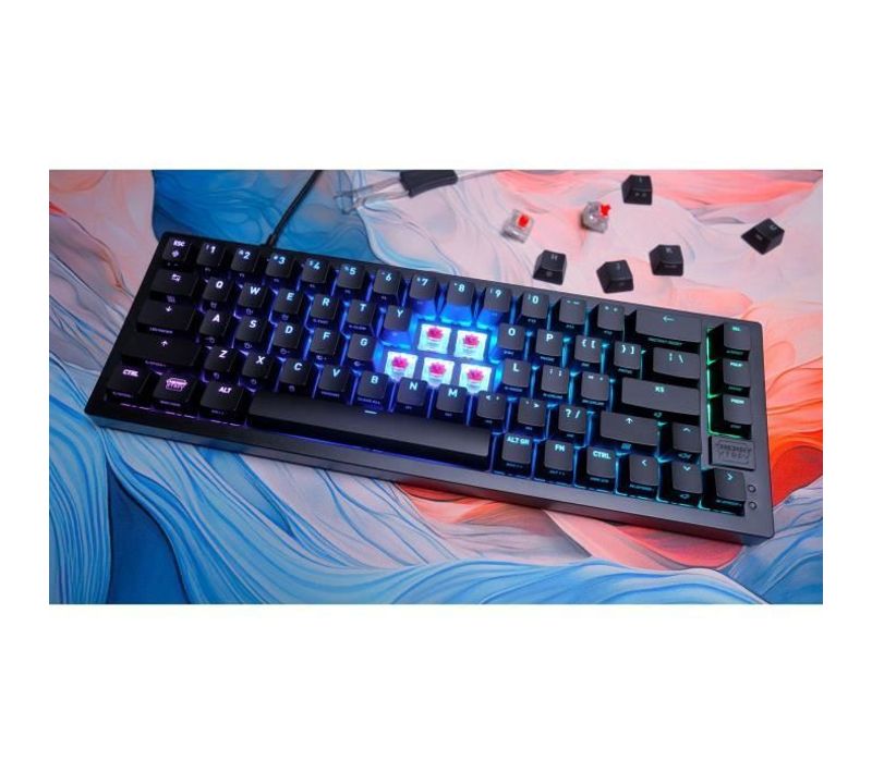 Clavier Gamer Mécanique -  Xtrfy K5v2 Compact - Format 65 % - Éclairage Rgb à LED - Noir