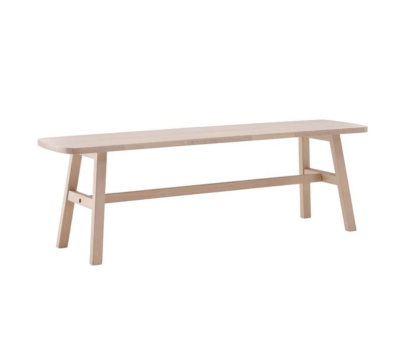 Banc En Bois "halso" 140cm Naturel