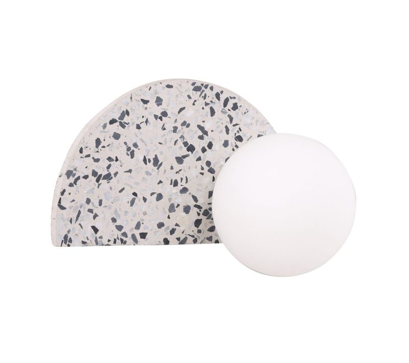 Applique Déco "abbeville" 13cm Blanc