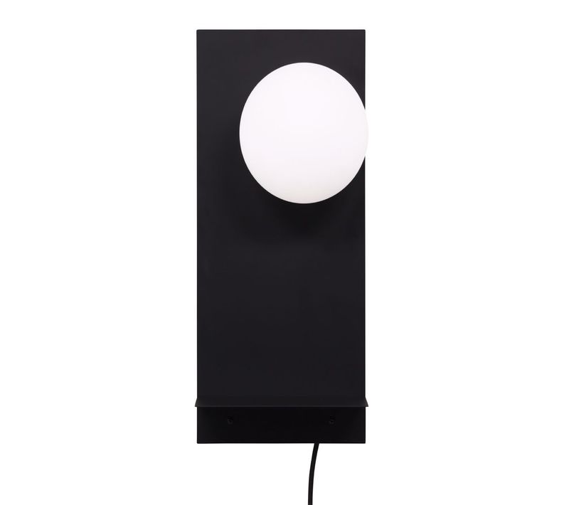 Applique Murale Déco "troyes" 45cm Noir