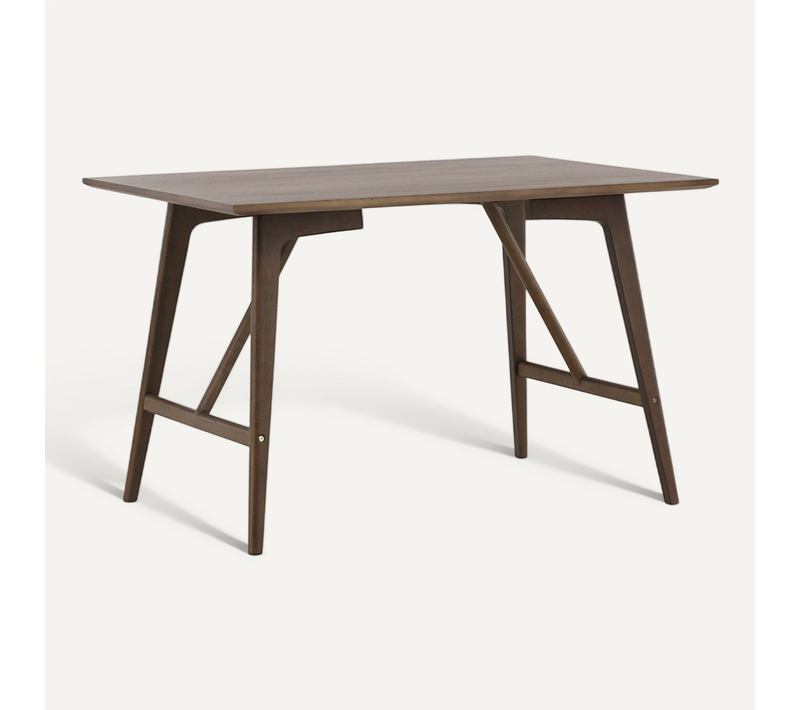 Table à Manger Design "kaseidon" 120cm Marron