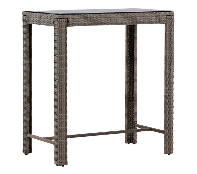 Table De Bar De Jardin "alo" 110cm Gris