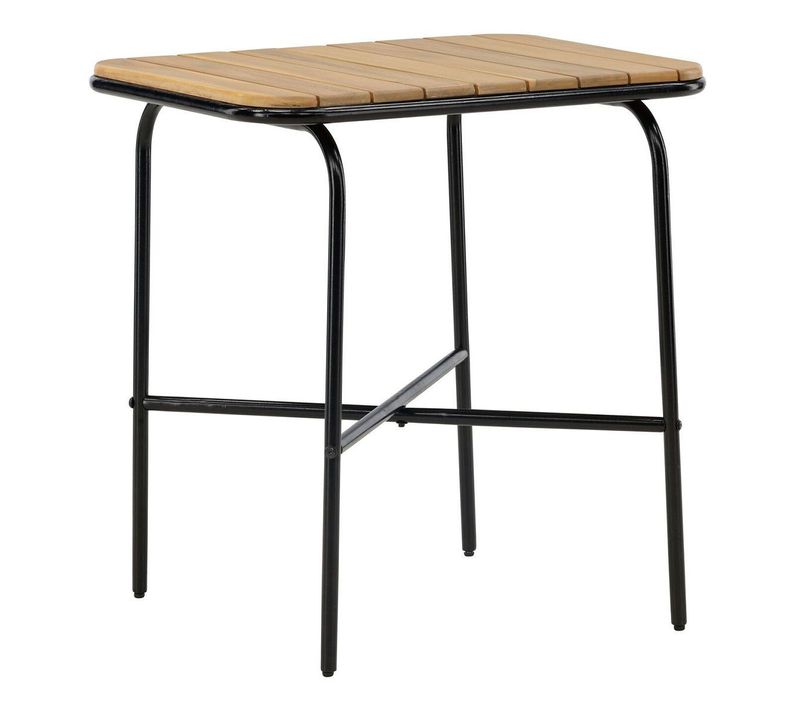 Table De Jardin En Bois "holmbeck" 88cm Naturel