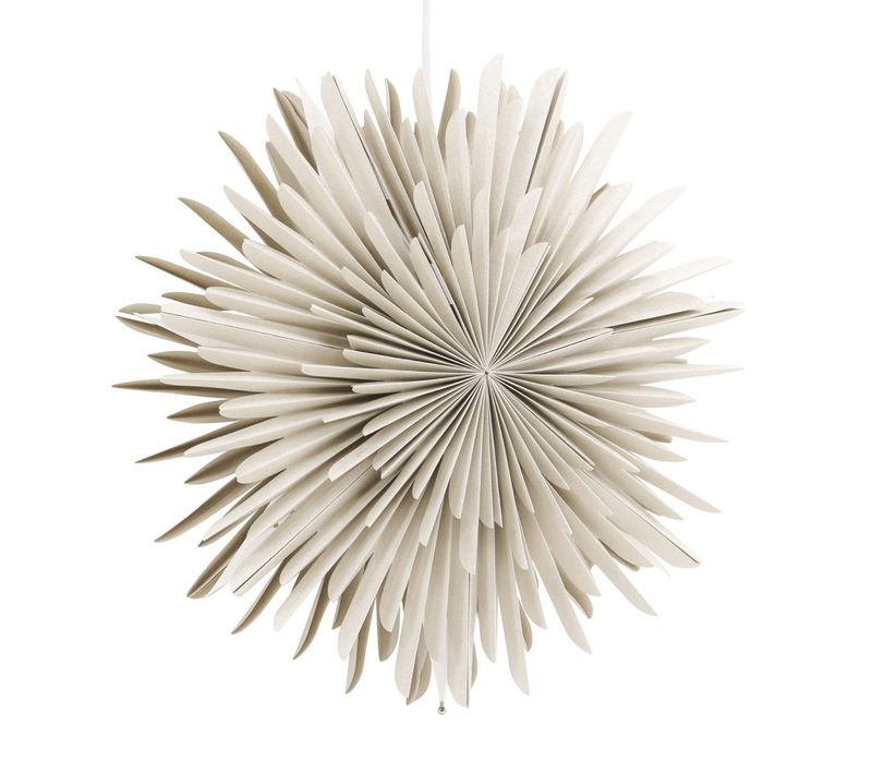 Lampe Suspension Design "selen" 46cm Beige