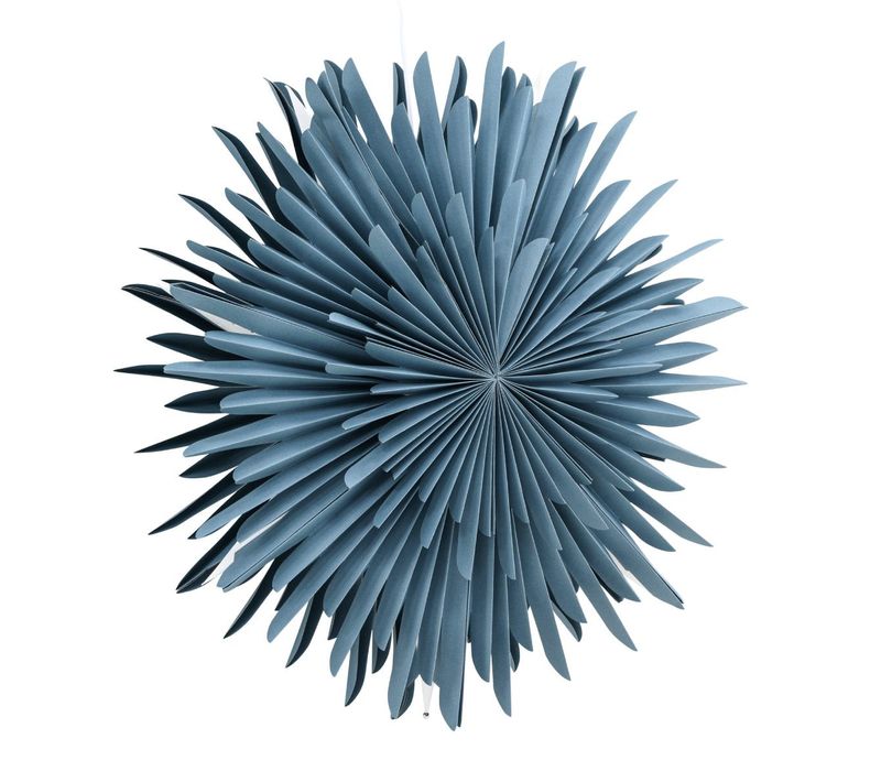 Lampe Suspension Design "selen" 60cm Bleu
