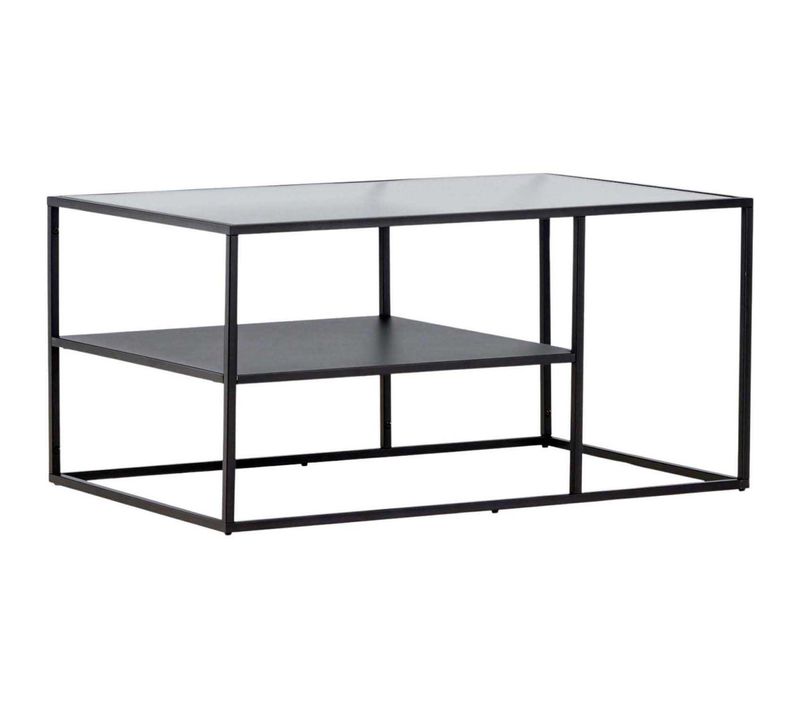 Table Basse En Acier Et Verre Campinas