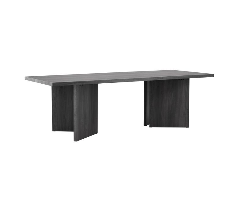 Table à Manger Design "bassholmen" 240cm Noir