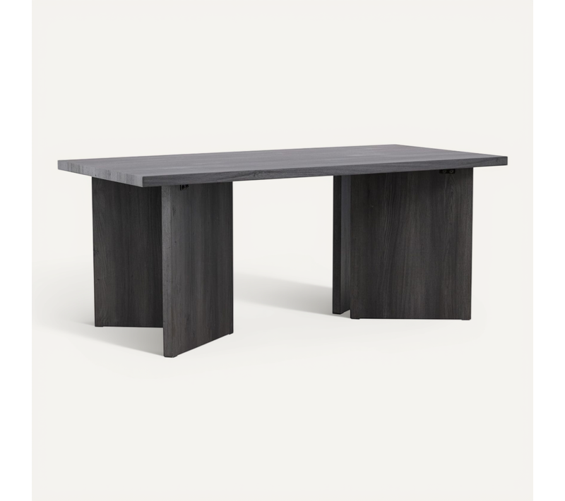 Table à Manger Design "bassholmen" 180cm Noir