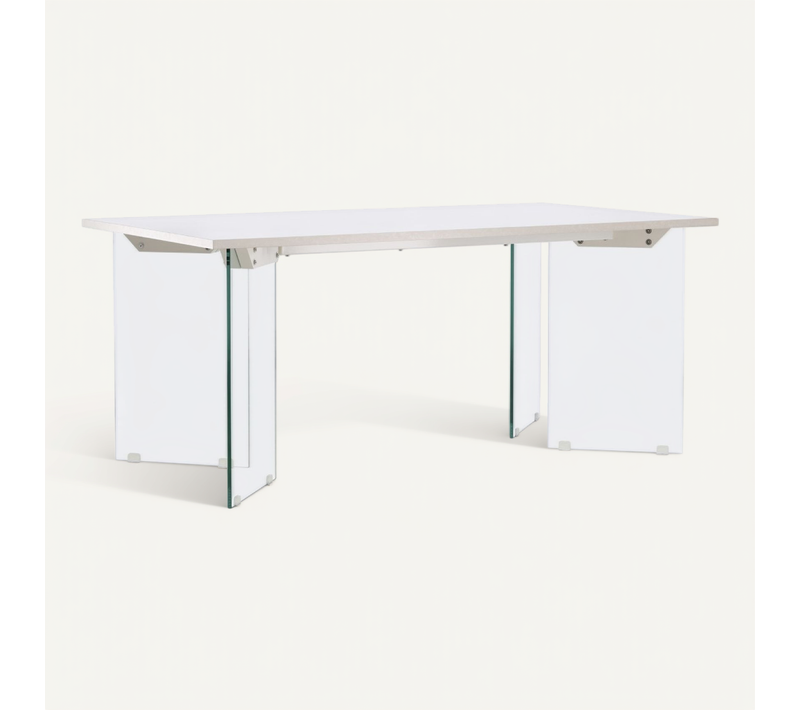 Table à Manger Design "ester"180cm Gris Clair