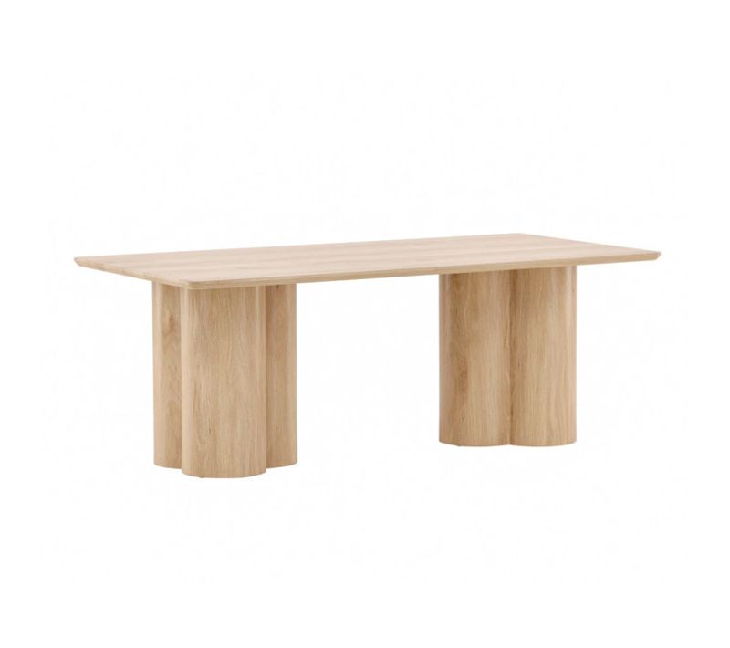 Table Basse Design "olivia" 120cm Naturel