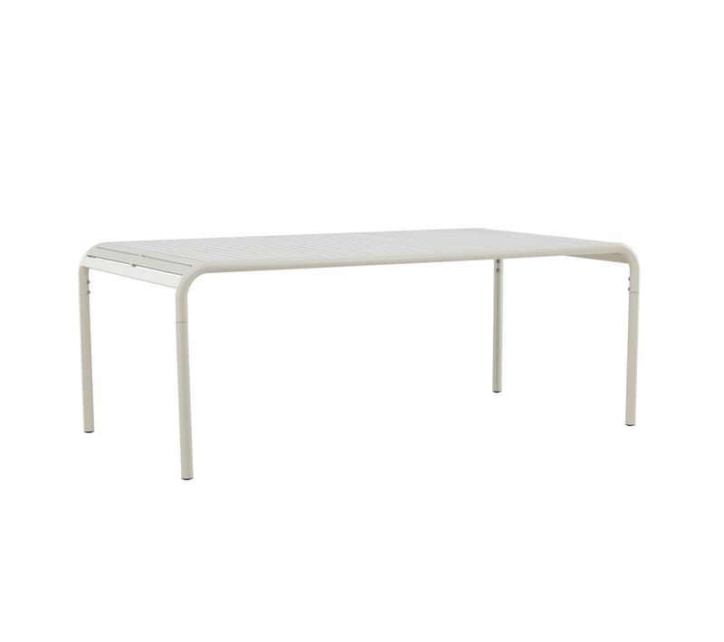 Table De Jardin Design "borneo" 200cm Beige
