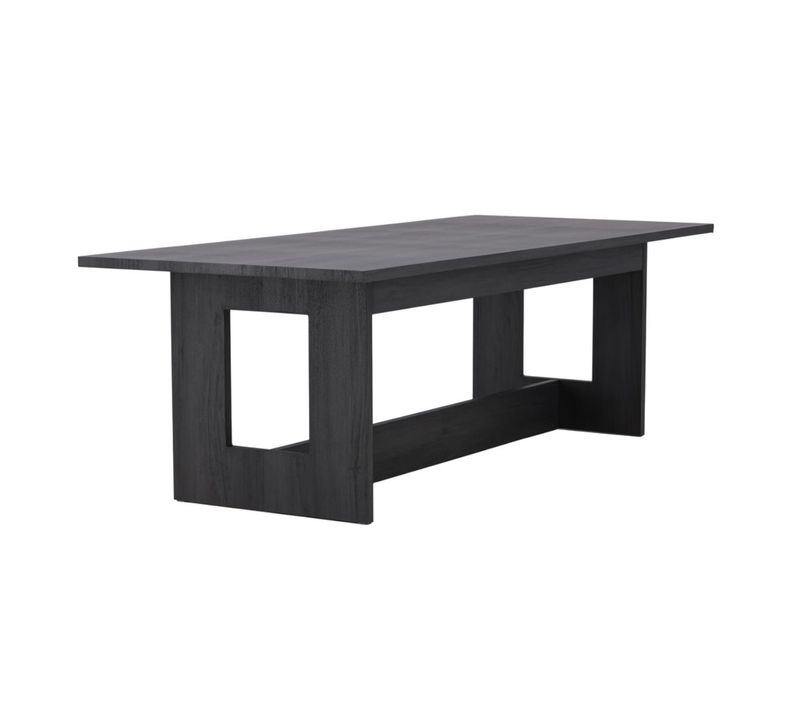Table à Manger Design "milly" 235cm Noir