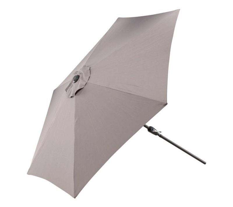 Parasol Inclinable "leeds" 300cm Gris