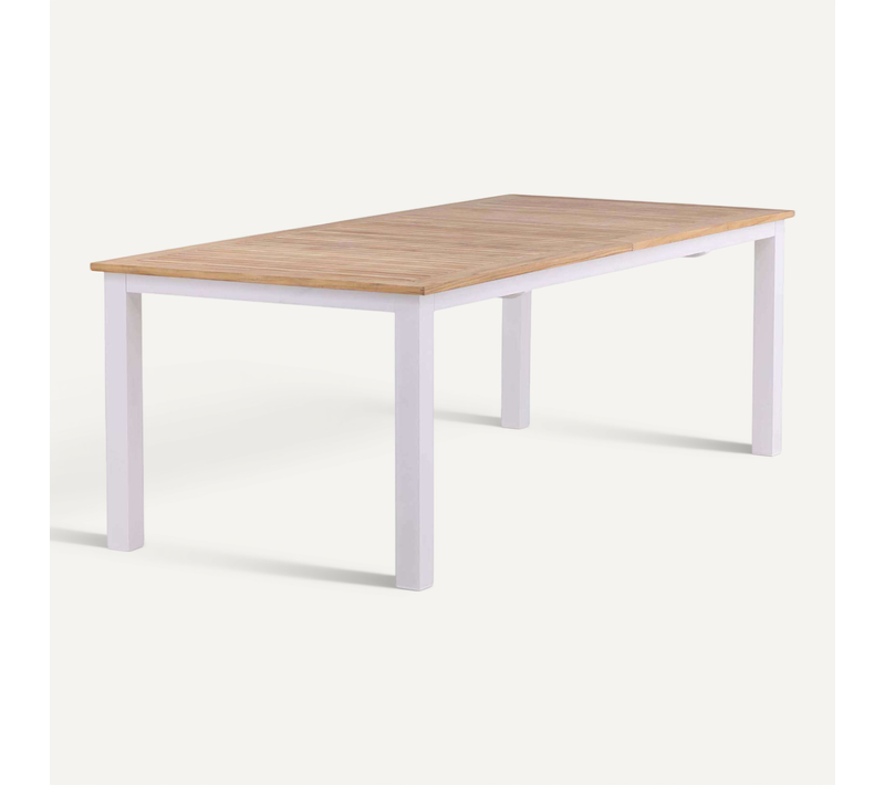 Table De Jardin Extensible Panama Blanc