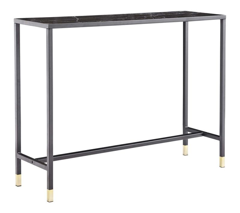 Console En Acier Et Verre Dipp