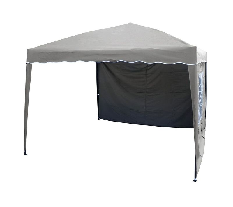 Pavillon En Tissu "gazebo" 295cm Marron