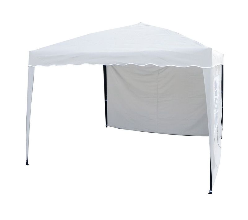 Pavillon En Tissu "gazebo" 295cm Blanc