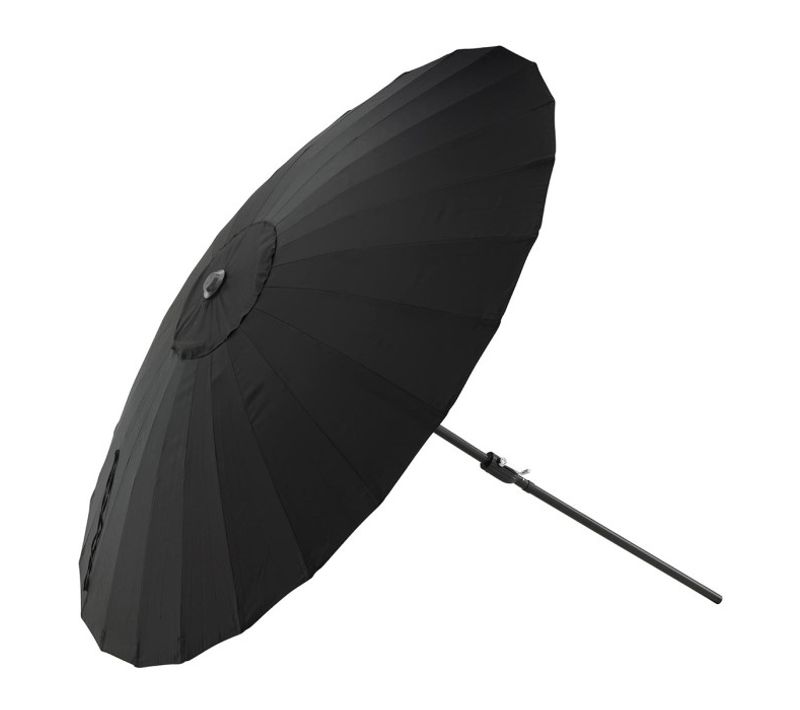 Parasol Design "palmetto" 270cm Noir