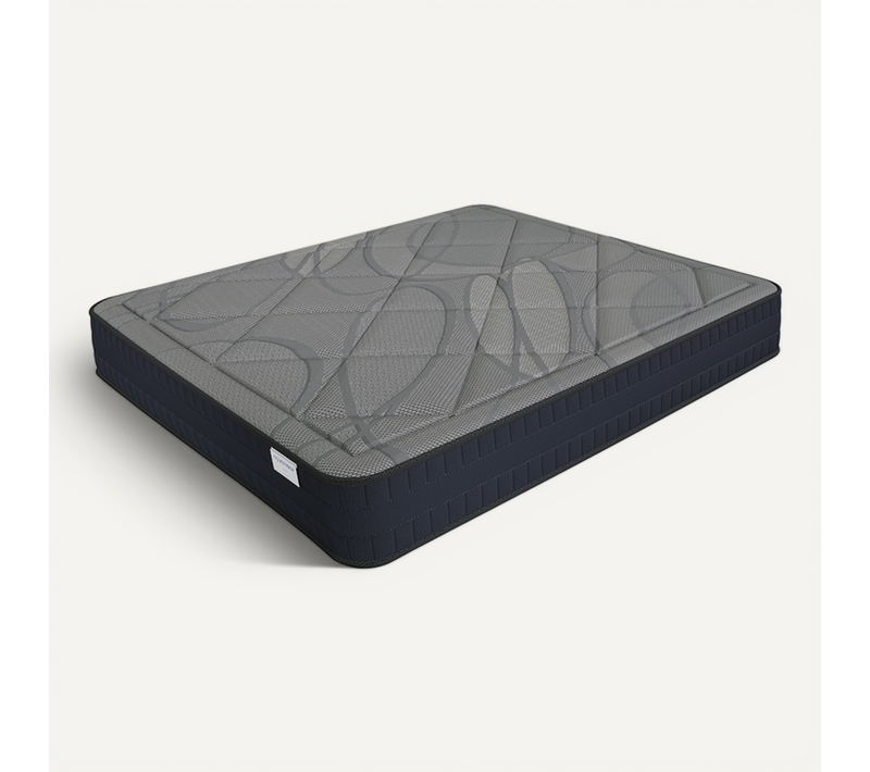 Matelas mousse charbon 90x190 cm accueil mémoire de forme Ép.22 cm