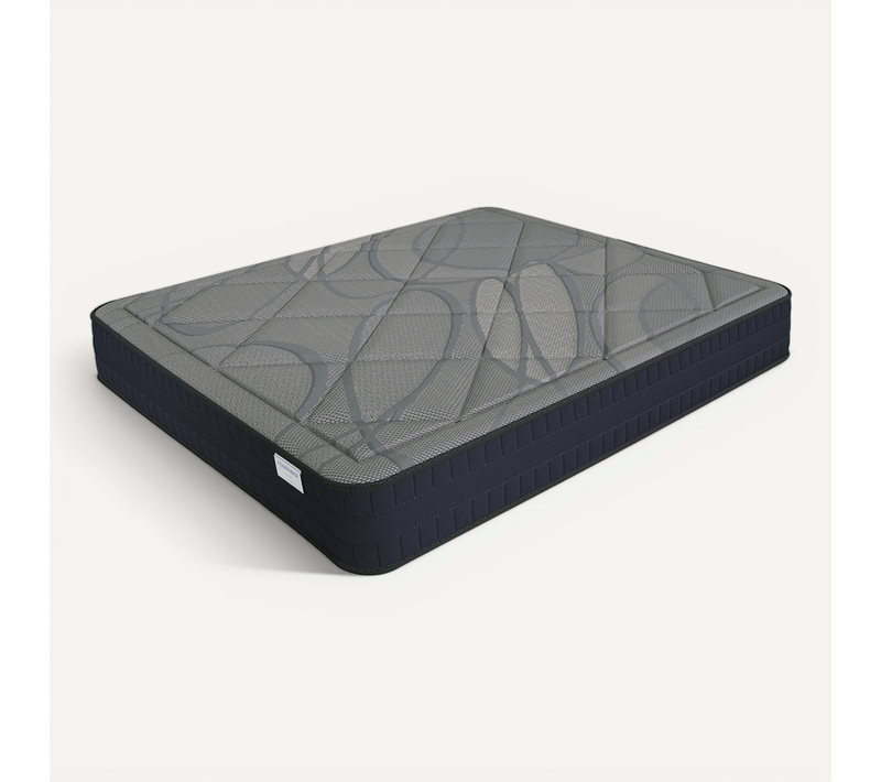 Matelas mousse charbon 90x200 cm accueil mémoire de forme Ép.22 cm