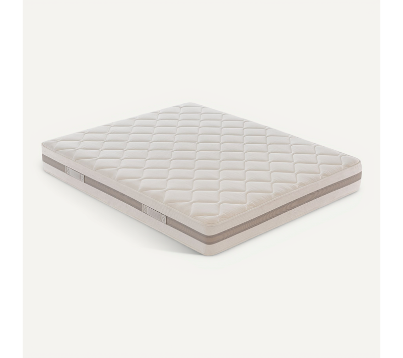 Matelas Mousse 180x200 Cm - Réversible - Modèle Sofia - Epaisseur 18 Cm