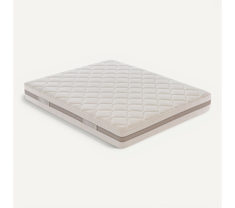 Matelas Mousse 140x190 Cm SOFIA - Réversible - Epaisseur 18 Cm