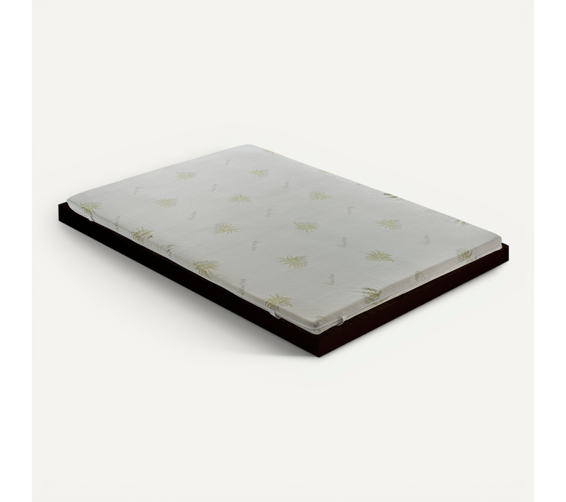 Surmatelas Mousse 140x200 - 5 Cm Mémoire De Forme 9 Zones De Confort