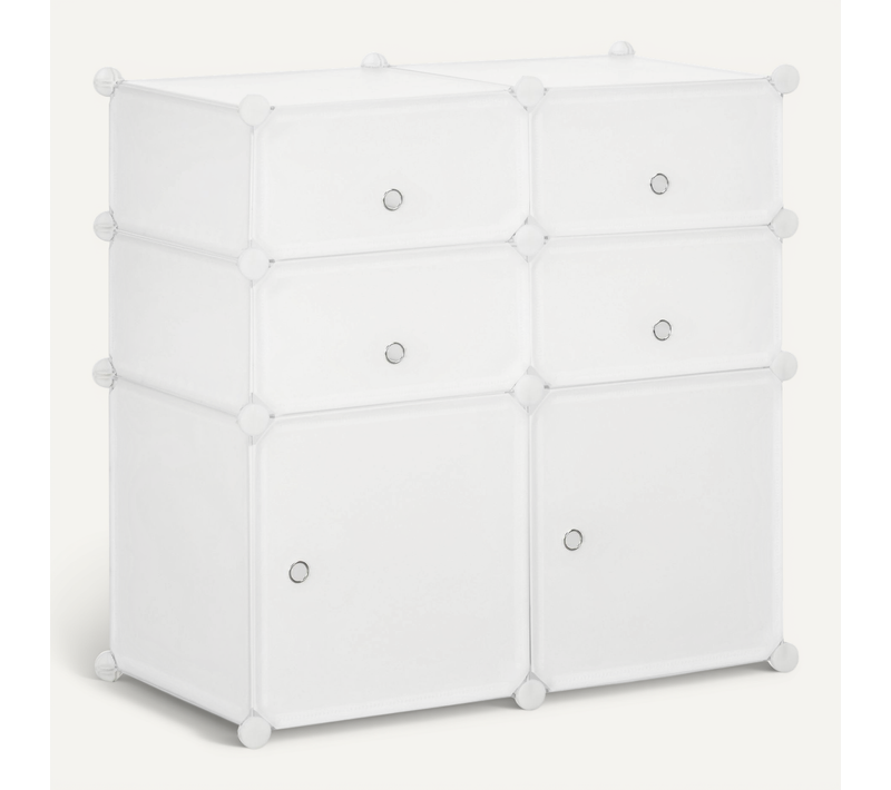 Rangement à Chaussures En Acier Et Plastique, Boîte De Rangement, Idéal Pour L'entrée, Blanc