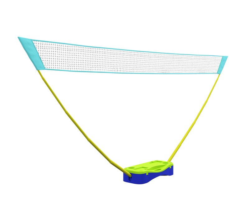 Set De Badminton 2 En 1 En Acier, Filet De Volleyball Ajustable, Avec Sac De Transport